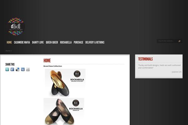 TheStyle theme site design template sample