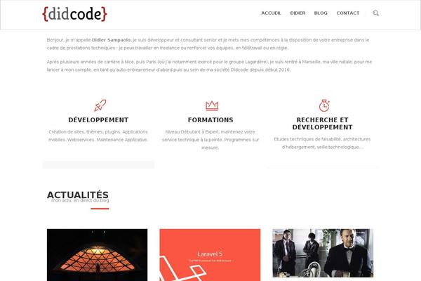 didcode.com site used Dcagency