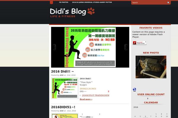 didiblog.com site used Mina
