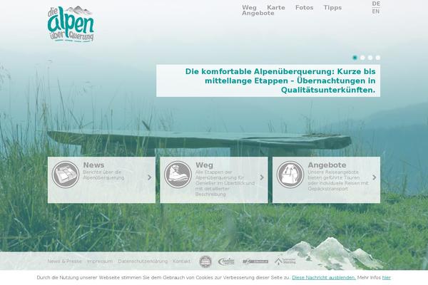 die-alpenueberquerung.com site used Alpenueberquerung