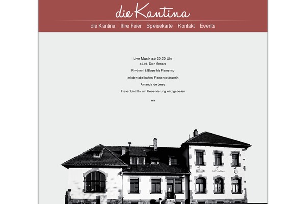 die-kantina.de site used Kantina