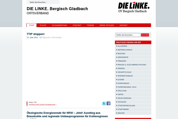 wp-dielinke-red-1-4 theme websites examples