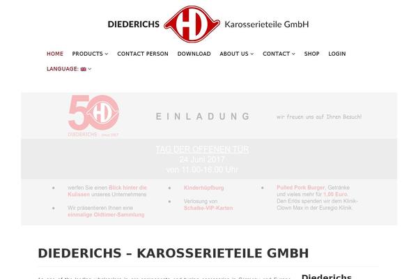 diederichs.com site used Diederichs