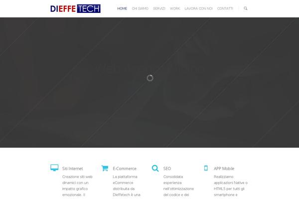dieffetech.it site used Web-agency-milano
