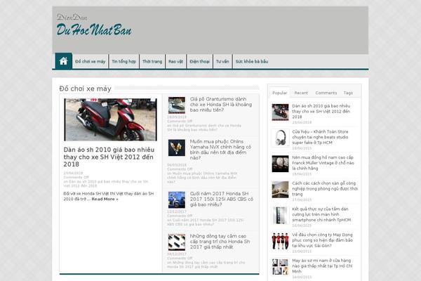 Blog1 theme site design template sample