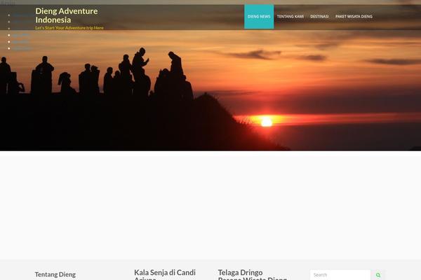 Twenty Fourteen theme site design template sample