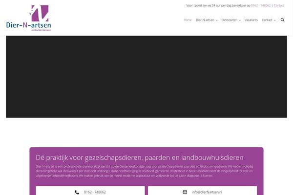 diernartsen.nl site used Creatus-child