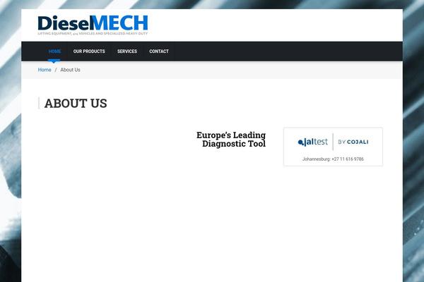 dieselmech.com site used Bizspeak