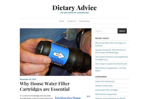 dietaryadvice.net site used Daniela