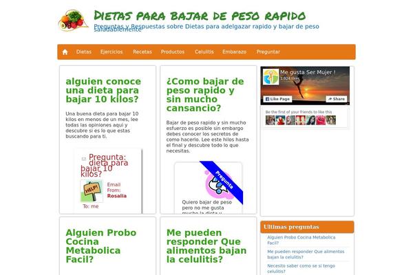 dietasbajardepeso.org site used Petruxframework