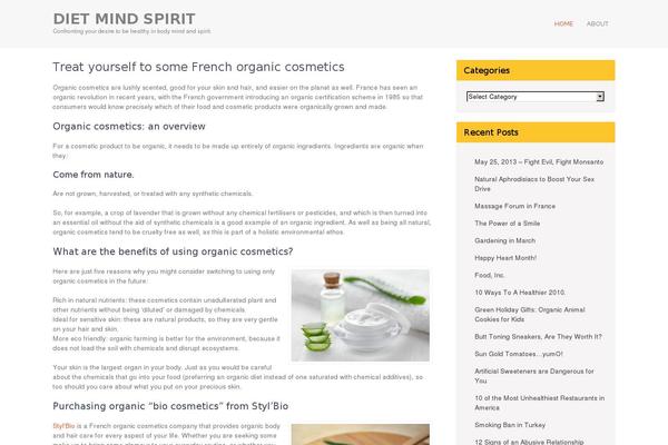 dietmindspirit.org site used Kelabu-gray