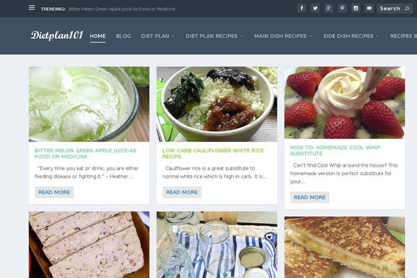 Extra theme site design template sample