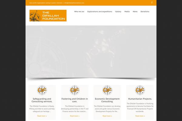 Avada theme site design template sample