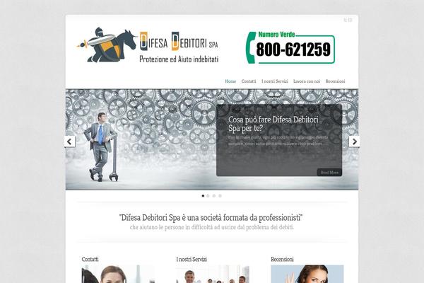 Chameleon theme site design template sample