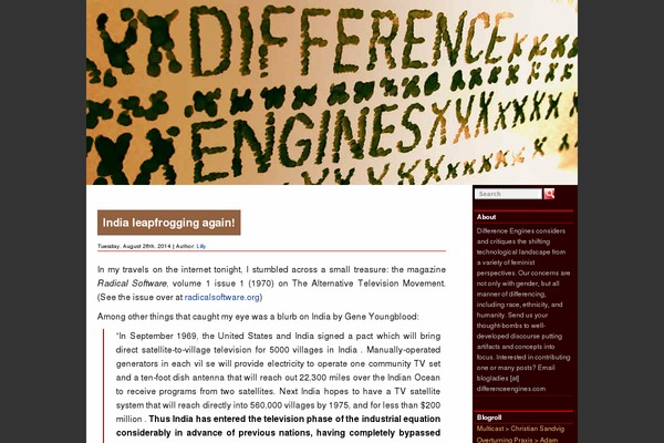 differenceengines.com site used Greenlight