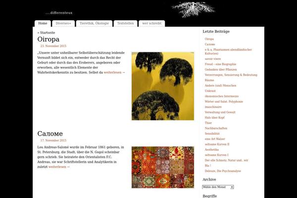 Mantra theme site design template sample