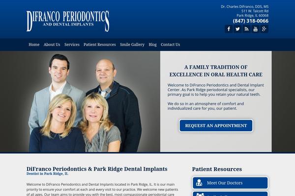 identity-dental WordPress theme, websites list used identity-dental theme identity-dental theme websites examples