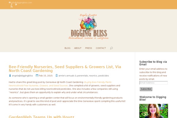 diggingbliss.com site used Digging-bliss