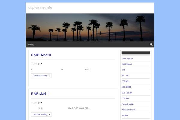 Genbu theme site design template sample