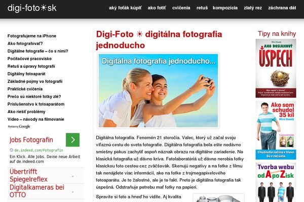 digi-foto.sk site used Headway