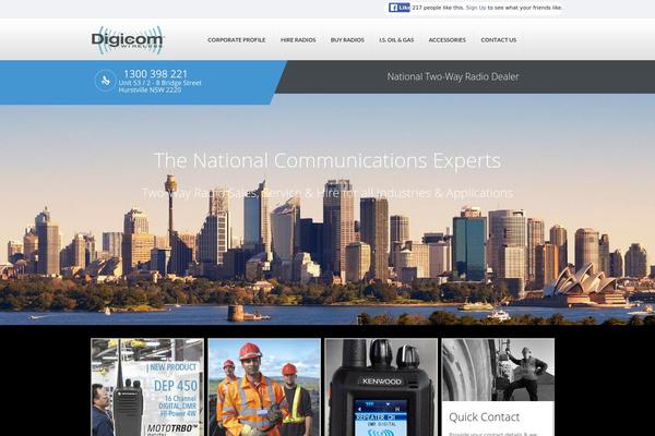 digicomwireless.com.au site used Digicom