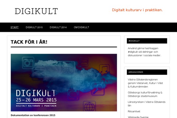 digikult.se site used Klasik