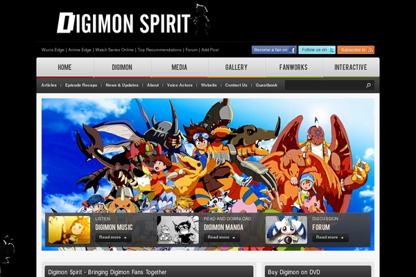 digimonspirit.net site used Gameportal