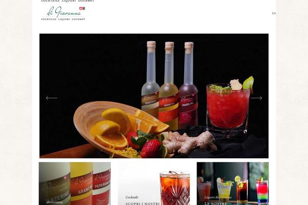 Aperitif theme site design template sample