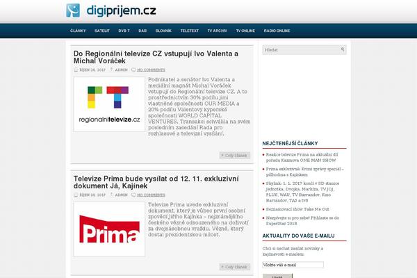 digiprijem.cz site used Drain