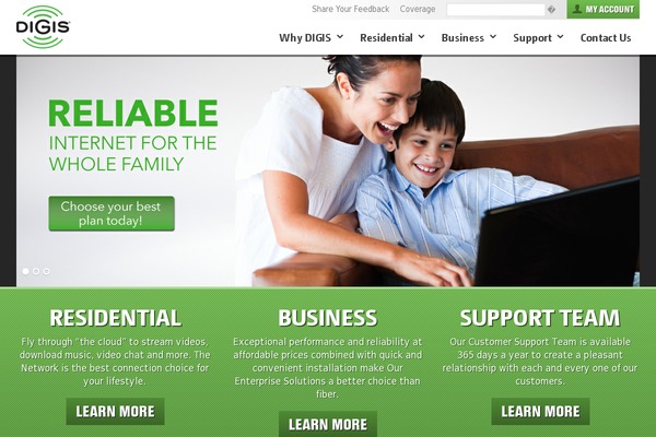 Rise-broadband theme site design template sample