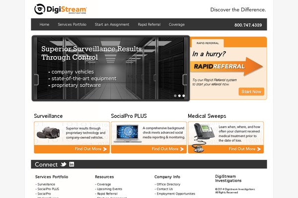 digistream.com site used Digistream
