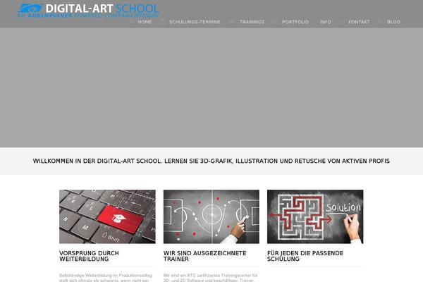 Central Child theme site design template sample