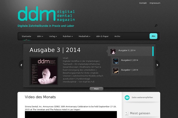 digital-dental-magazin.de site used Ddm
