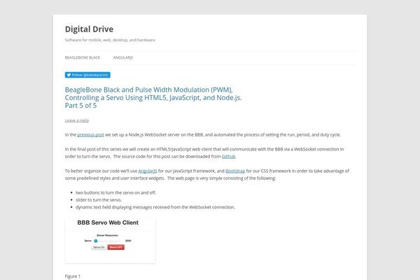 Twenty Twelve theme site design template sample