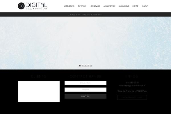 Xone theme site design template sample