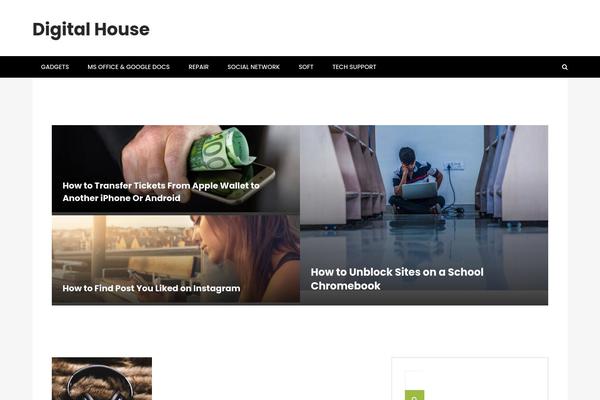 digital-house.org site used Independent