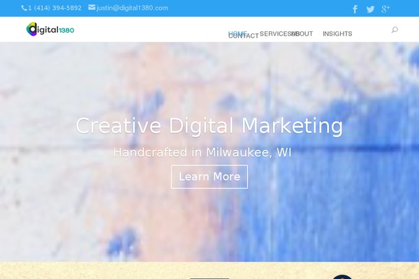 digital1380.com site used Divi-digital-marketing