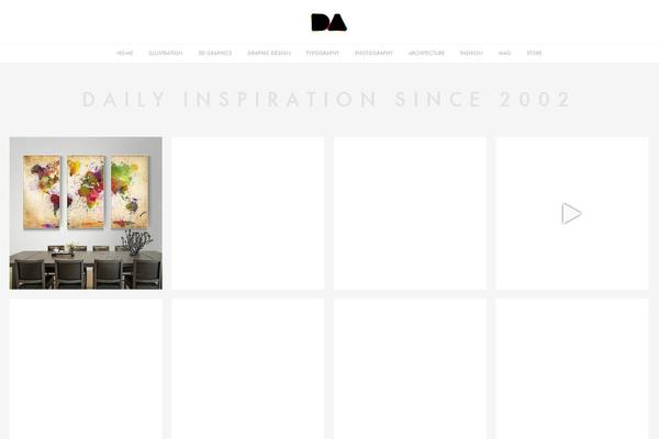 Da theme site design template sample