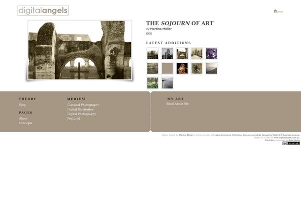 Fotofolio theme site design template sample