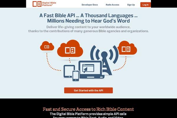 digitalbibleplatform.com site used Dbp