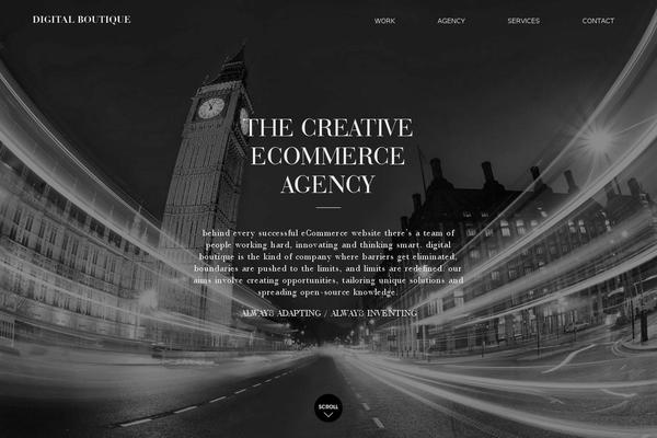 db theme websites examples