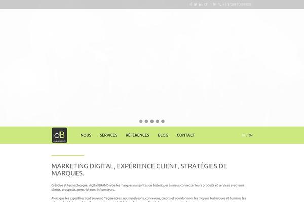 digitalbrand.fr site used Digital-brand