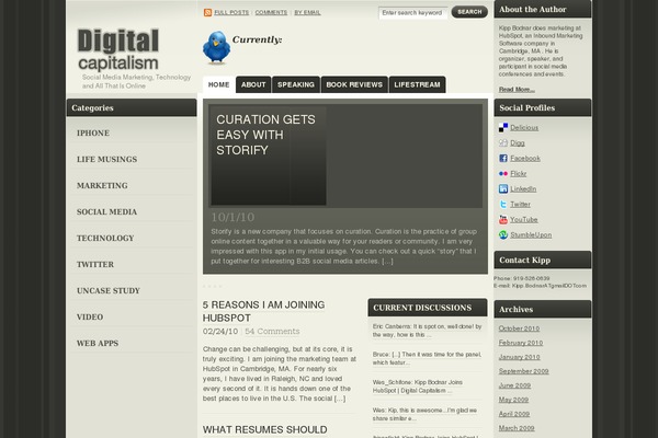 digitalcapitalism.com site used Thick