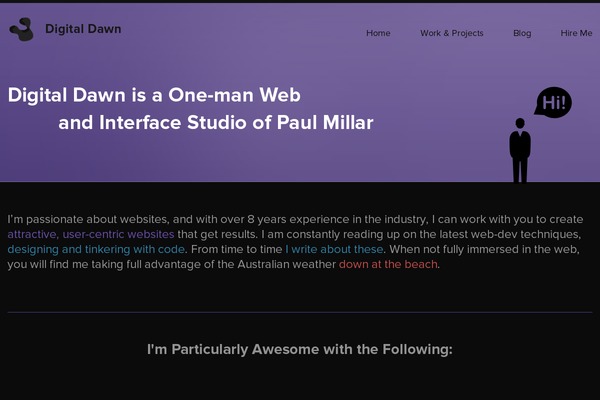 digitaldawn.com.au site used Digitaldawn