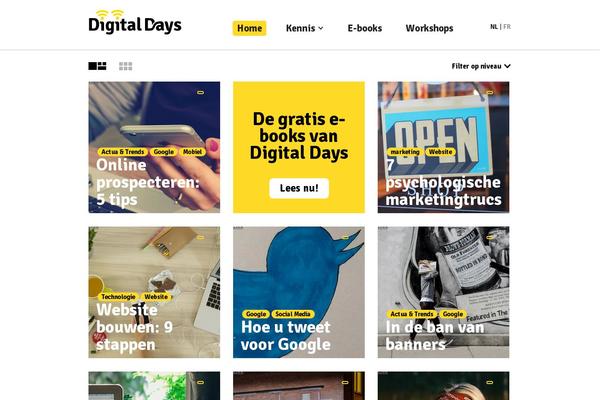 digitaldays.be site used Digitaldays