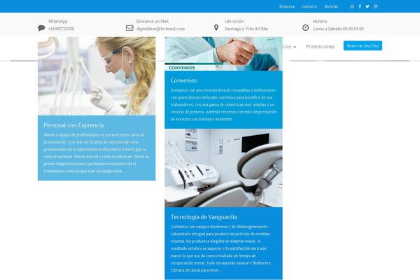Medical Circle theme site design template sample