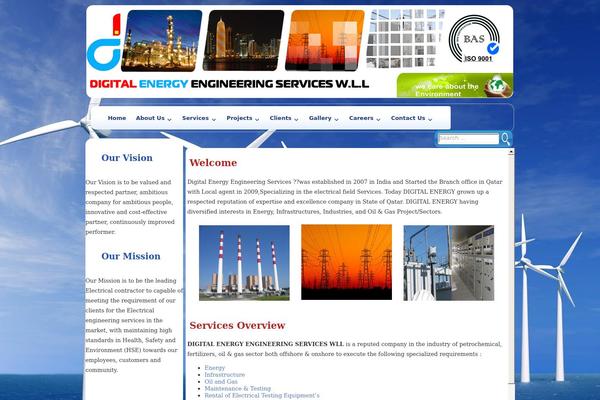 digitalenergy-group.com site used Digitalenergy
