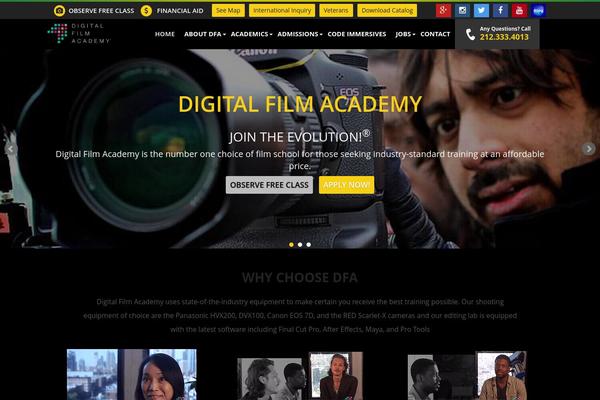 digitalfilmacademy.edu site used Dfa