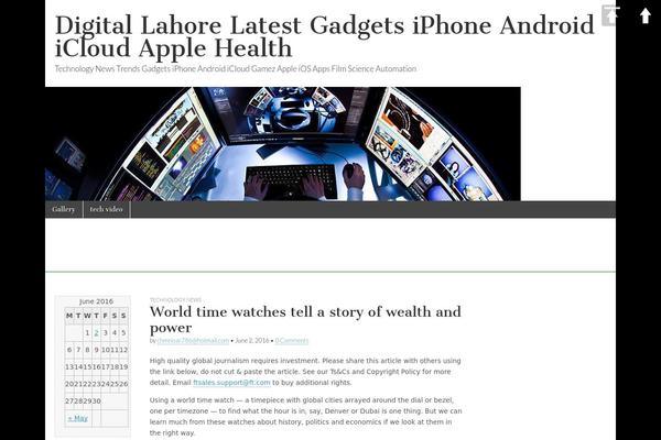 Magazine Basic theme site design template sample