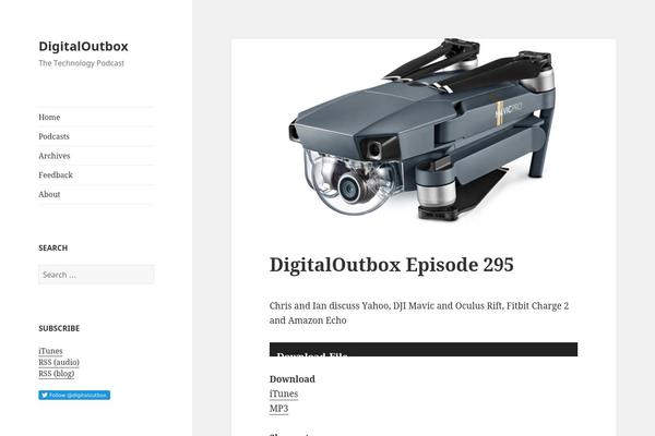 Twenty Fifteen theme site design template sample